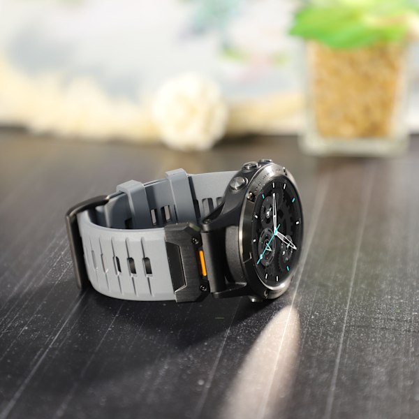 22 mm:n kellohihna Garmin Fenix 3/5/5X/6X/7X:lle Harmaa