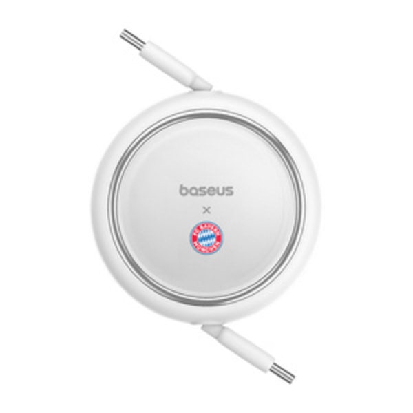 Baseus USB-C til USB-C 100W ladekabel (hvid) Bayern Edition