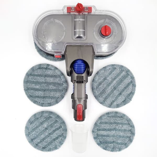Støvsugermoppehoved med 6 moppepuder til Dyson V11/V10/V15/V8/V7