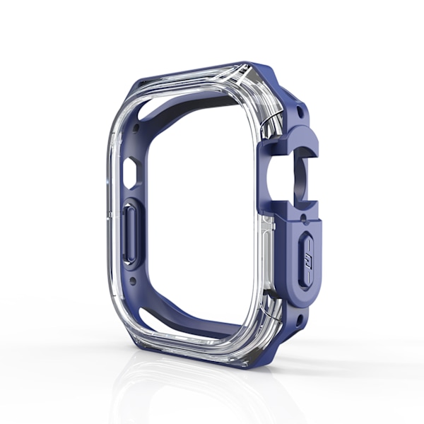 49 mm Apple Watch Ultra tofarvet beskyttelsesetui Blå