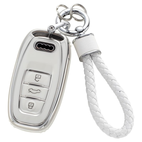 Bilnyckelfodral med nyckelring  Audi A