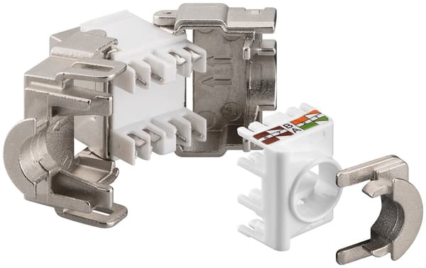Keystone-moduuli RJ45 CAT 6A, STP