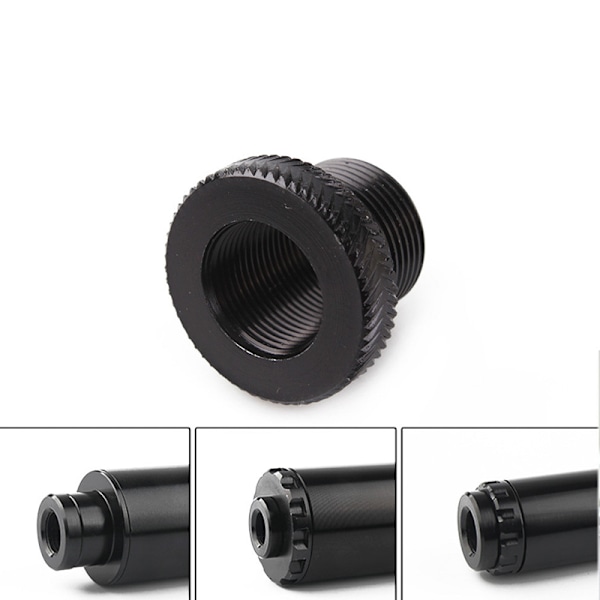 Filteradapter i aluminiumlegering 5/8-24 till 1/2-20 gängkonverterare