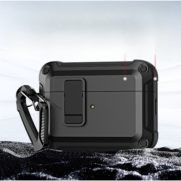 Skyddsfodral för AirPods Pro 2 Svart
