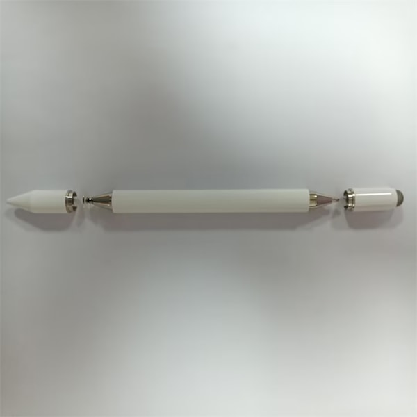3-i-1 Magnetisk Stylus Kompatibel med Apple/Huawei/Xiaomi/Samsung Vit
