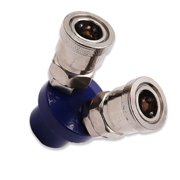 Pneumatisk lynkobling, 2-vejs, 1/4 tommer