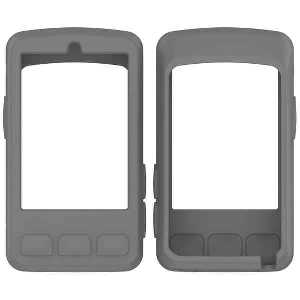 Silikonebeskyttelsesetui til Wahoo ELEMNT ROAM V3 / ROAM3 - Optimal beskyttelse og stil Grey Grey