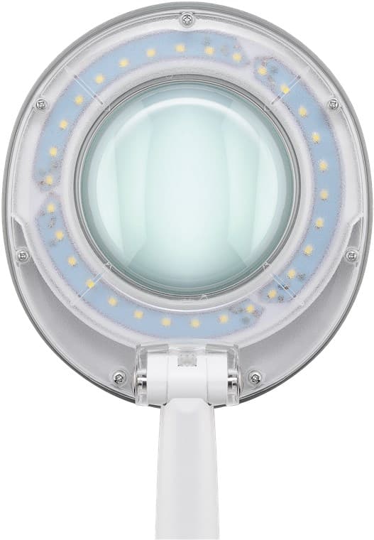 LED-luplampe med fod, 6 W, hvid