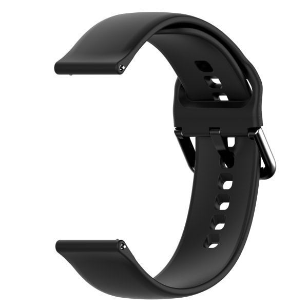 20 mm silikonarmband för Garmin Forerunner 55 Garmin Vivoactive 3 Svart