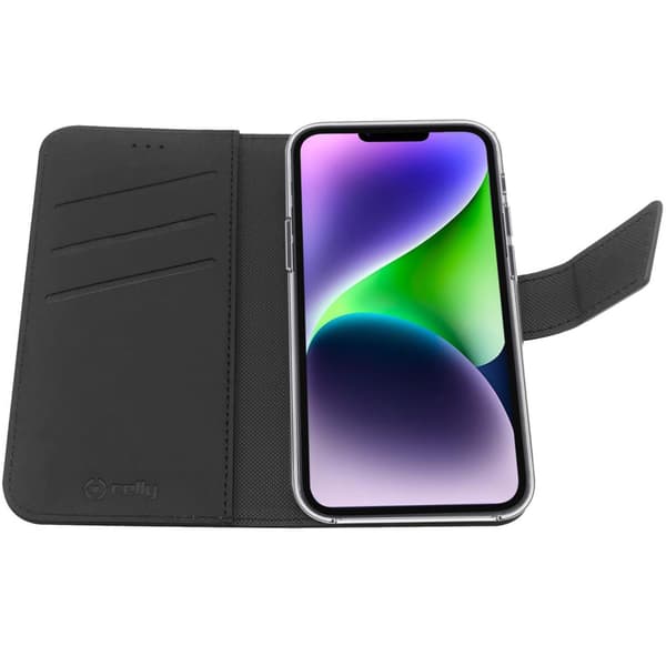 Pung-etui til iPhone 14 Plus, sort