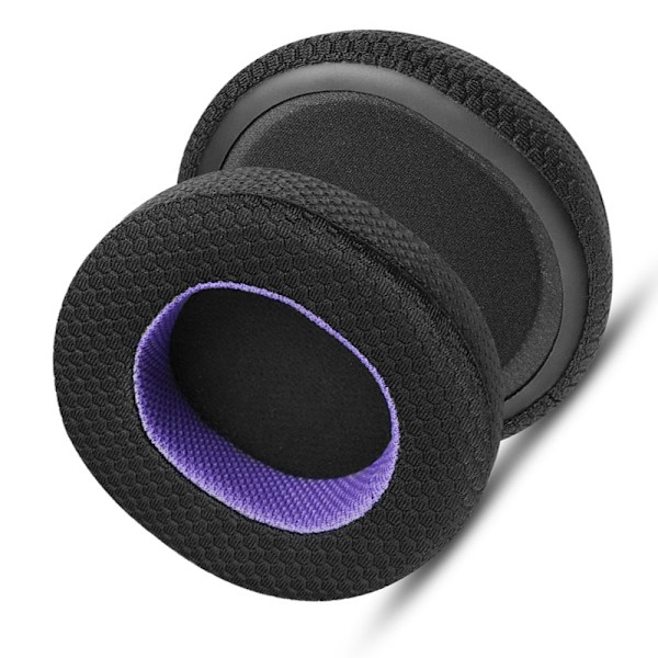Åndbare ørepuder til SteelSeries Arctis hovedtelefoner - Sort/Lilla