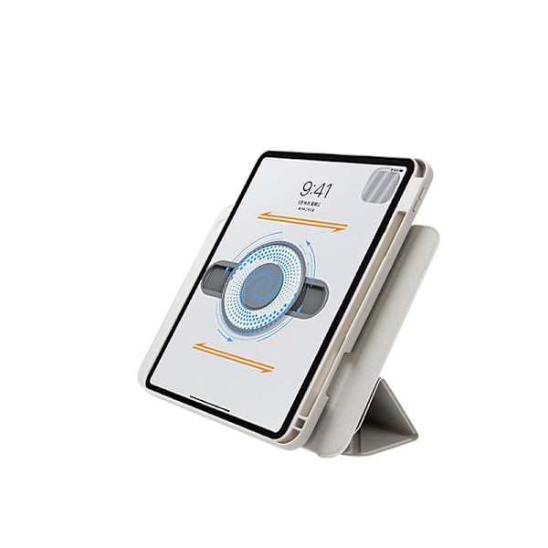 Magnetisk etui - Galaxy Gray til iPad 10. generation 10.9 2022