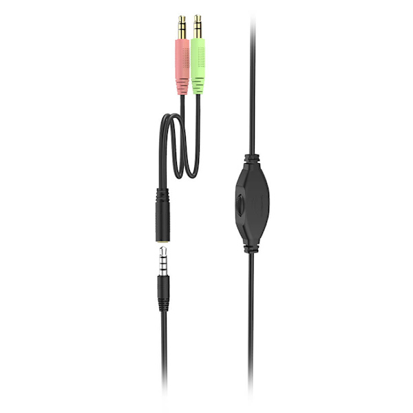 Headset PC Office Stereo On-Ear HS-P100 V2 Svart