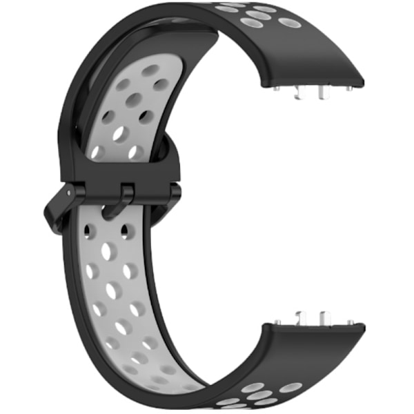 Samsung Galaxy Fit3 R390 -kellon ranneke Mustaa tuhkaa