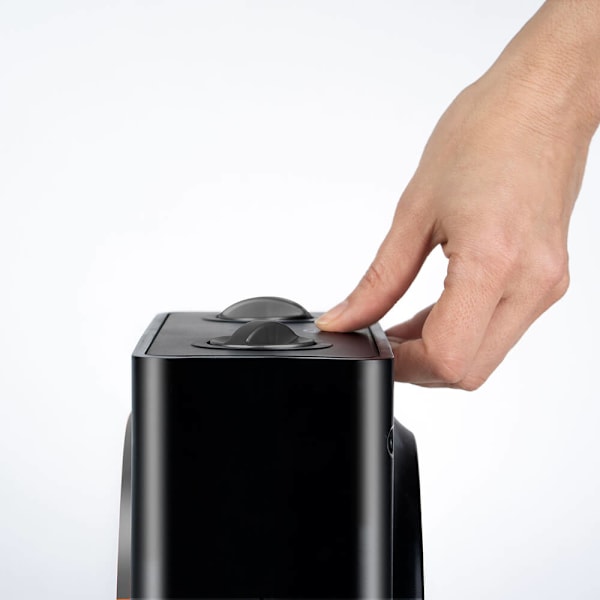 Keramisk Värmefläkt 1500W Svart