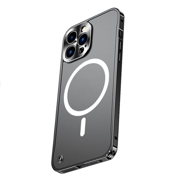 Cool Sort Magnetisk Bumper Cover med Søhestespænde til APPLE iPhone 17 Pro Max