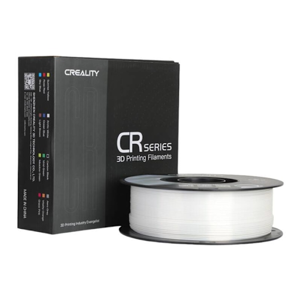 CR-Silk PLA Filament Creality (hvid)