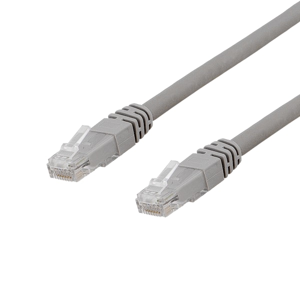 U/UTP Cat6a patch cable, LSZH, 25m, grey