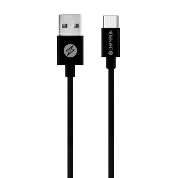 USB-A–USB-C-kaapeli 2 m musta