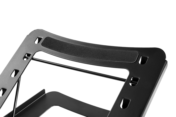OFFICE Foldable steel laptop/tablet stand 5 adjust 1015"