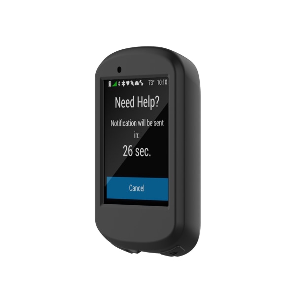 Beskyttende silikonetui til Garmin Edge 830 Sort