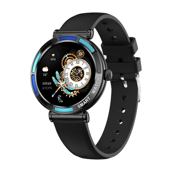 Multifunktionell Smartwatch med Bluetooth-samtal och Hälsoövervakning, kompatibelt med FitCloudPro Black Black