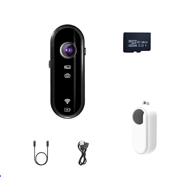 Y3 Thumb Camera: 1080P, WiFi og 128G Storage Included