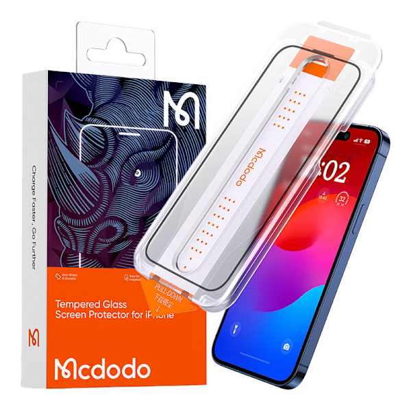 Mcdodo PF-5363 Hærdet glas til iPhone 15 Pro Max
