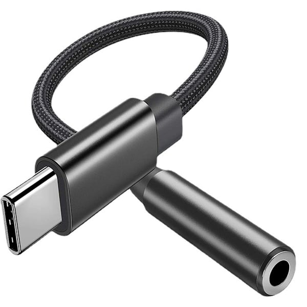 Type-C til 3.5mm lydadapter - Forbind dine hovedtelefoner til Type-C enheder
