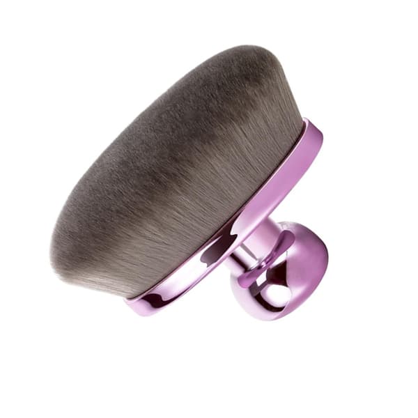 Oval Foundation Brush — Soft Nylon Bristles with ABS Handle for Streak-Free Liquid and BB Cream Application