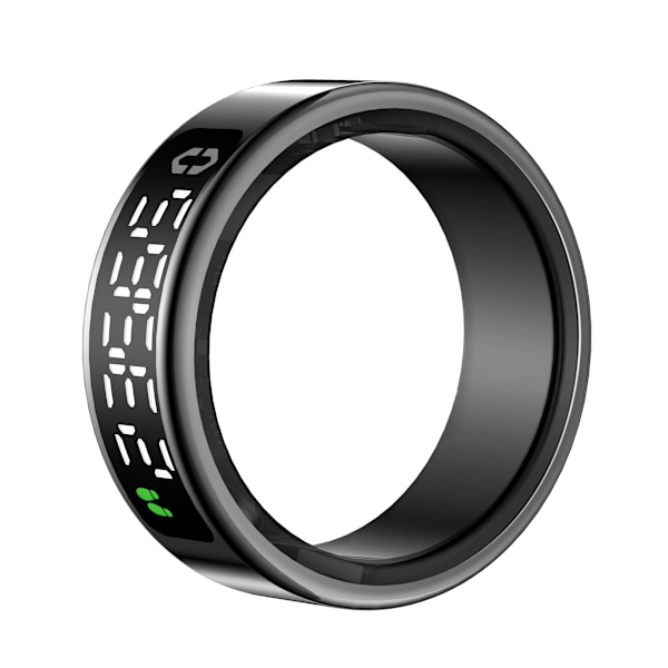 Smart Ring Svart med Hälsoövervakning 9