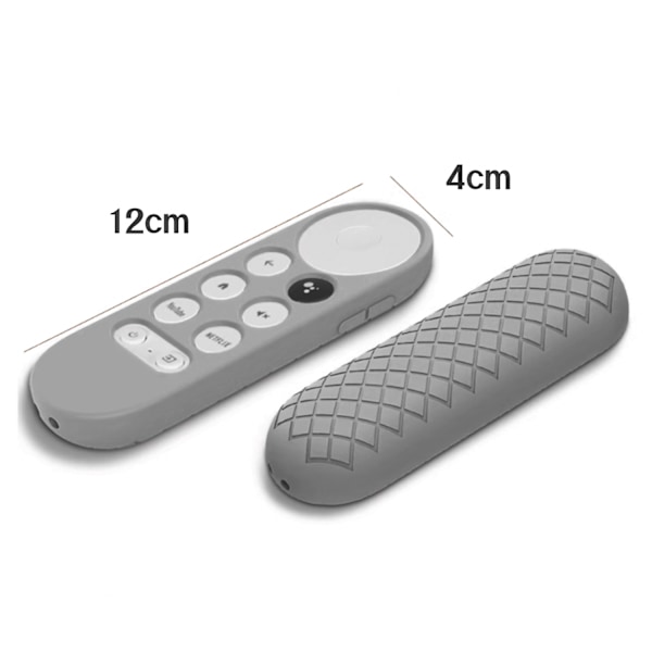 Fodral för Google Chromecast 2020 Fjärrkontroll Grå