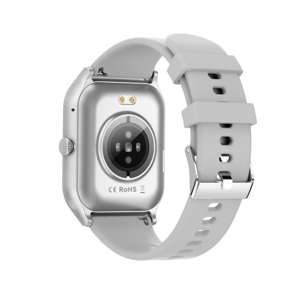 IP67 Vattentät 2,01" HD Touch Screen Smart Watch Silver