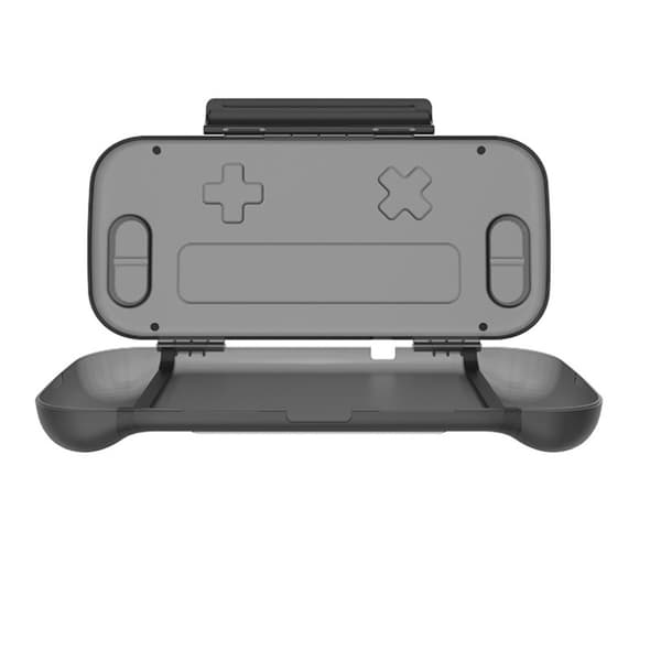Cross Button Nintendo Switch 2 Skyddsfodral - Svart ABS Kristallskal