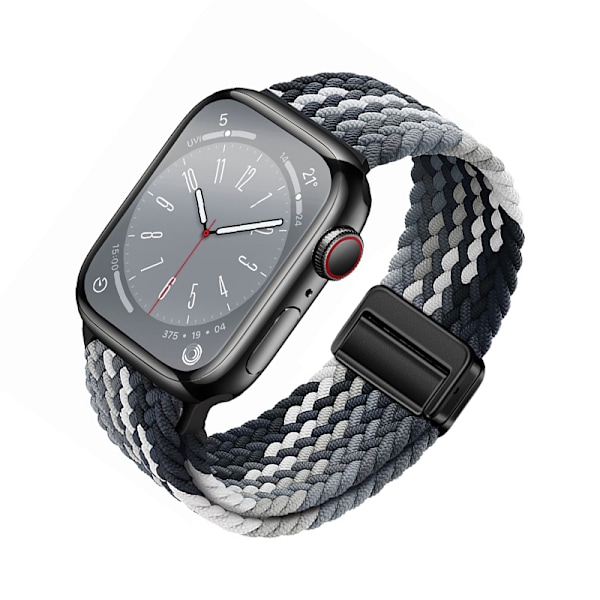 Starlight Nylon Braided Watch Strap för Apple Watch Flerfärgad S