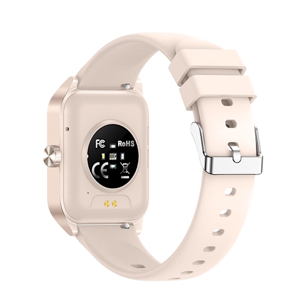 Smartklocka med Bluetooth & Hälsoövervakning Beige