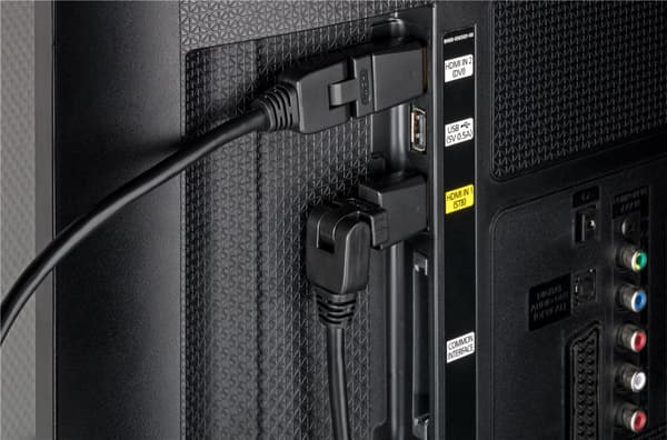 High Speed HDMI™ 360° -kaapeli Ethernetillä