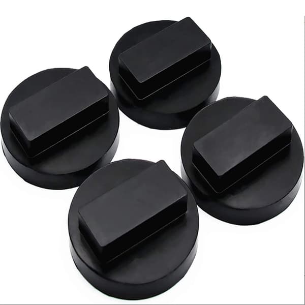Car jack domkraft gummipad för BMW och MINI 4-pack Black Black