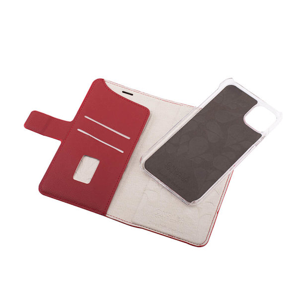 Mobilfodral Saffiano Red - iPhone 12  Mini