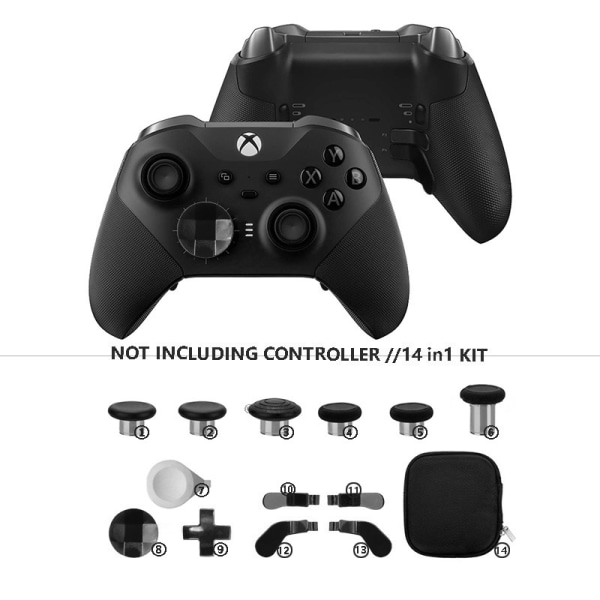 Controller thumb sticks padler D-pads Sort  Xbox One Elite / Xbo Sort