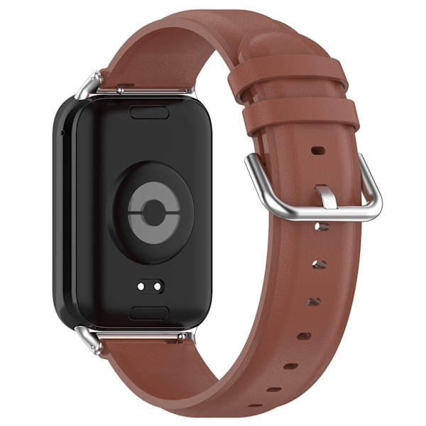 Nahkainen kellohihna Xiaomi Smart Band 9 Prolle Ruskea