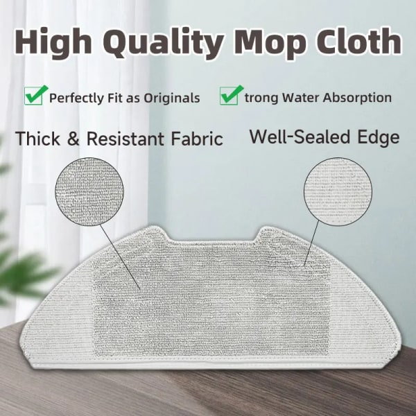 INF Tillbehör för Xiaomi Mi Robot Vacuum Mop 2 Lite/Mop 2 Pro