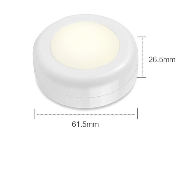 INF LED spotlights 1 stk med 1 fjernbetjening  3-pack