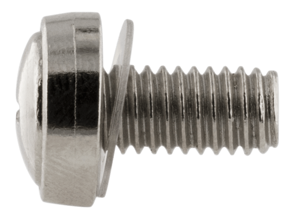 M6 screw set, star, (washers + screws + nuts) 10-pack