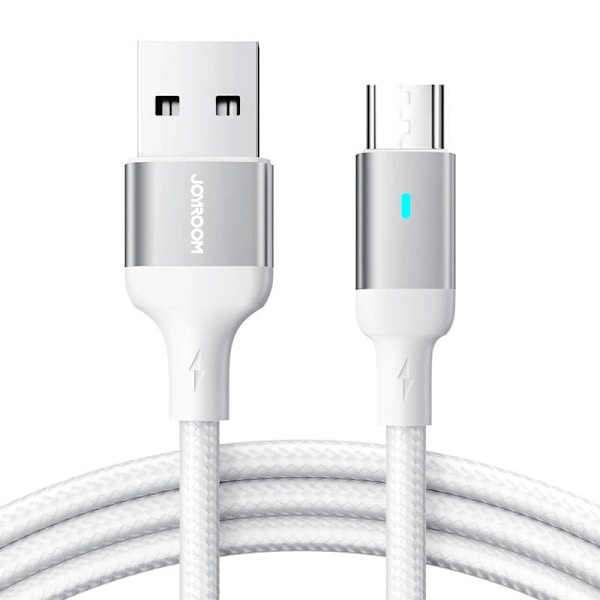 Kabel till Micro USB-A / 2,4A / 2m Joyroom S-UM018A10 (vit)
