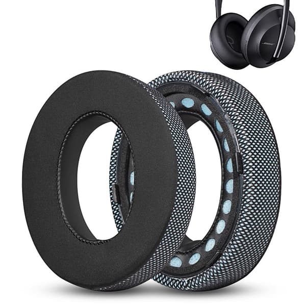 Skyddande, Ej Returnerbara Öronkuddar för Bose 700 Hörlurar Black+Blue Black+Blue