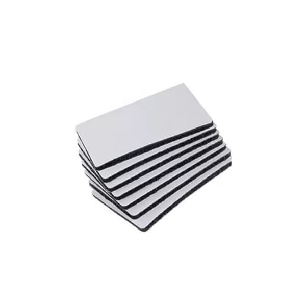 Velcrolukninger 10 sæt Black 4x6 cm Black 4x6 cm