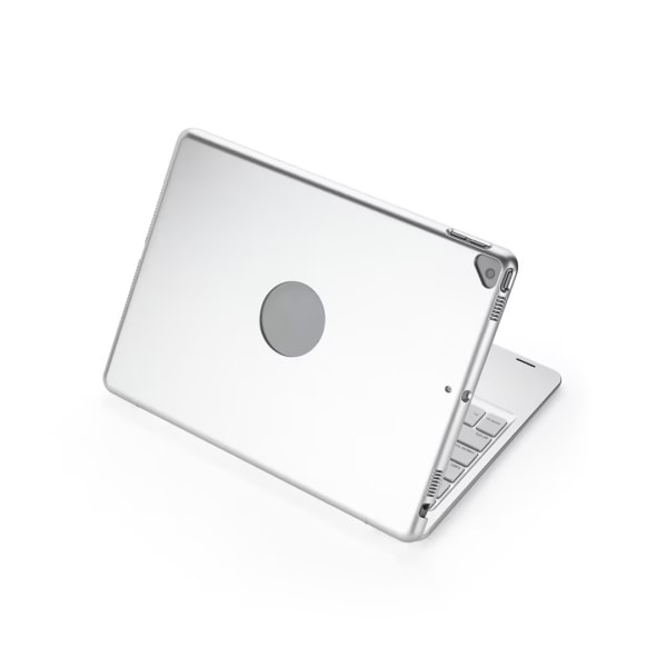 Bluetooth tangentbord med skydd iPad 10.2"/10.5" Silver
