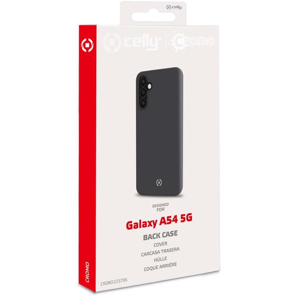 Cromo Soft gummi cover Galaxy A54 5G Sort