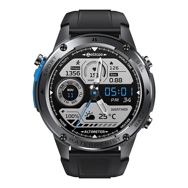 Zeblaze Stratos 2 Ultra Smartwatch (svart)